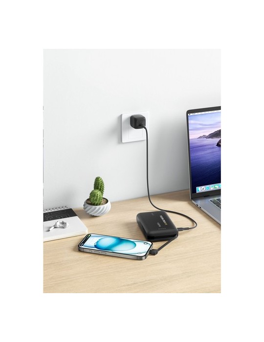 Belkin BoostCharge Power Bank 10K Câble intégré