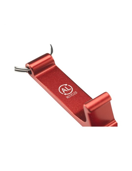 Alu Opener Phone Stand GRS Recycled porte-clés