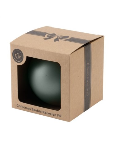 Boule de Noël Ø7cm Recycled PP Box - Made in Europe