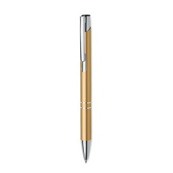 Stylo à bille  en aluminium recyclé personnalisable - BERN RA Matières : aluminium recyclé  Couleurs : doré marquage laser ultra