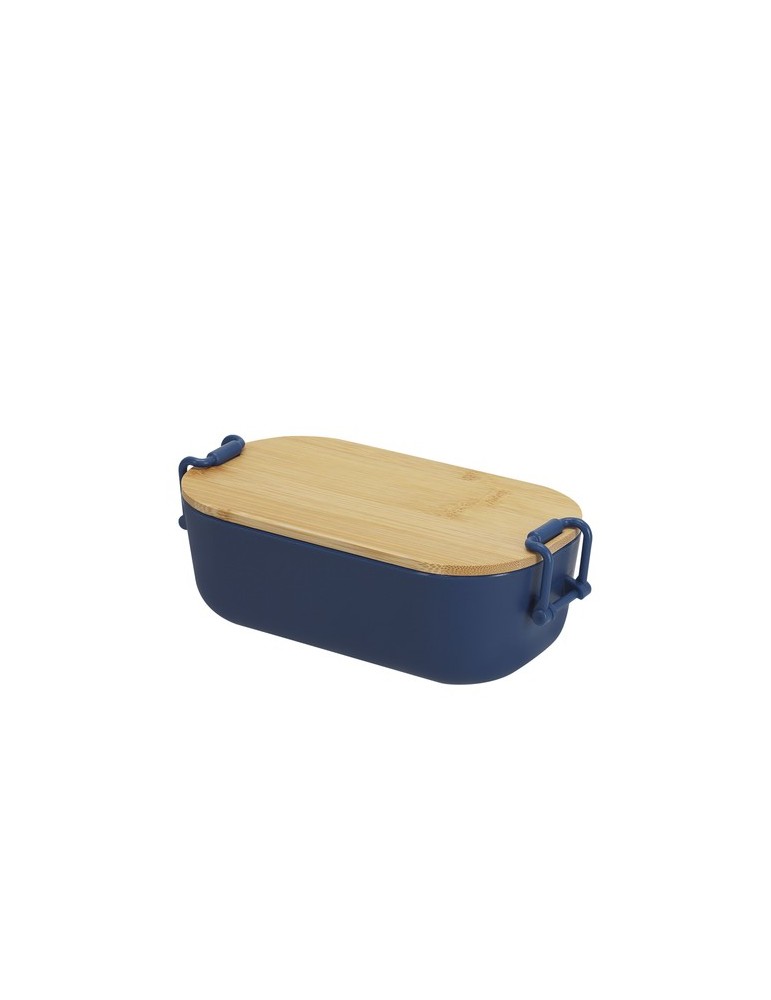 Gamelle Lilix Matières : bambou Couleurs : noir personnalisable avec votre logo