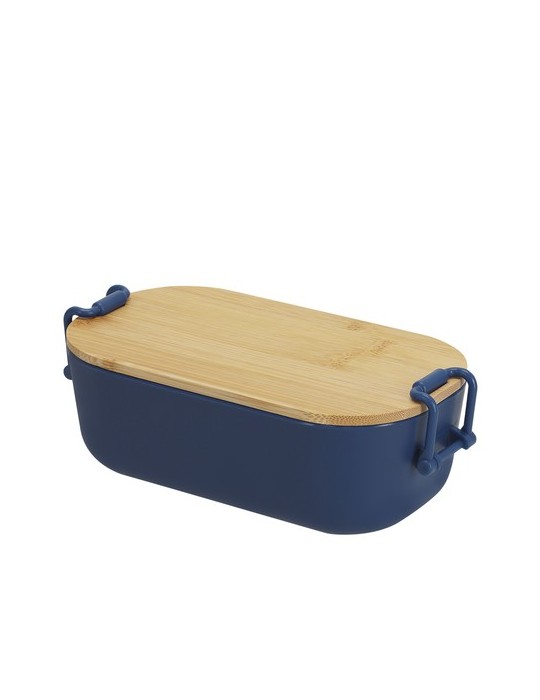 Gamelle Lilix Matières : bambou Couleurs : noir personnalisable avec votre logo
