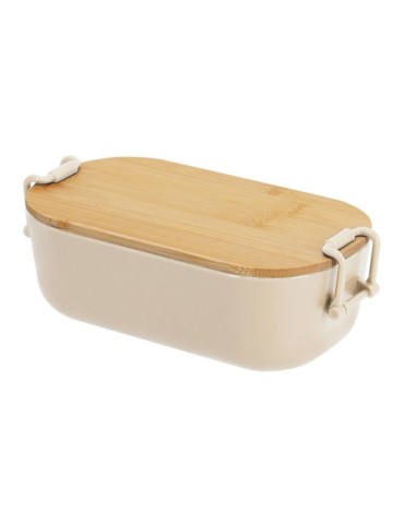 Gamelle Lilix Matières : bambou Couleurs : naturel objet publicitaire robuste
