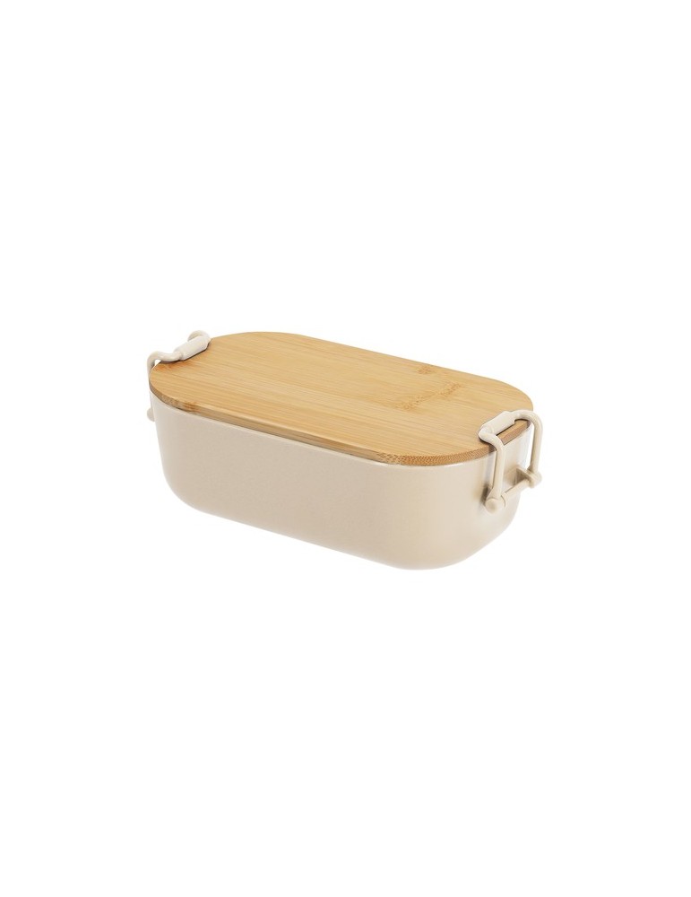 Gamelle Lilix Matières : bambou Couleurs : naturel objet publicitaire robuste
