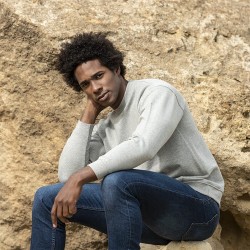 Sweat-Shirt Personnalisé Éco-responsable Confortable Adulte Sendex Matières : coton organique Taille textile : XL Couleurs : noi