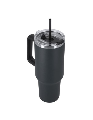 Tasse Thermique Liena Couleurs : bleu marine Matières : acier inoxydable recyclé cadeau collaborateur premium
