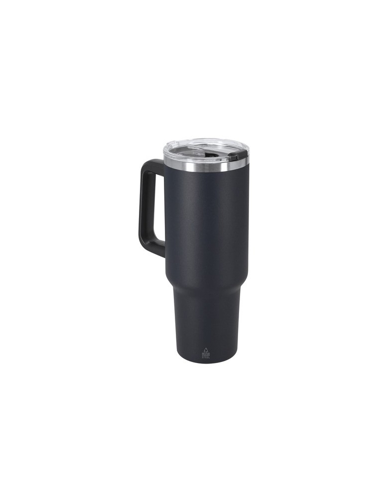 Tasse Thermique Liena Couleurs : gris Matières : acier inoxydable recyclé personnalisable avec votre logo