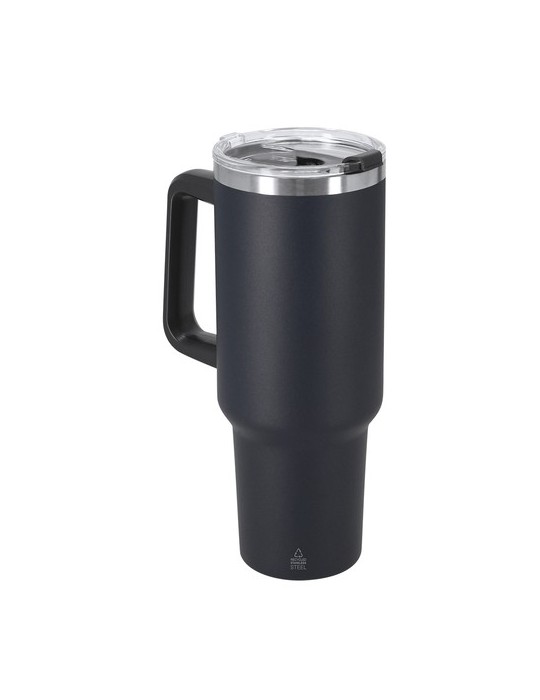 Tasse Thermique Liena Couleurs : gris Matières : acier inoxydable recyclé personnalisable avec votre logo