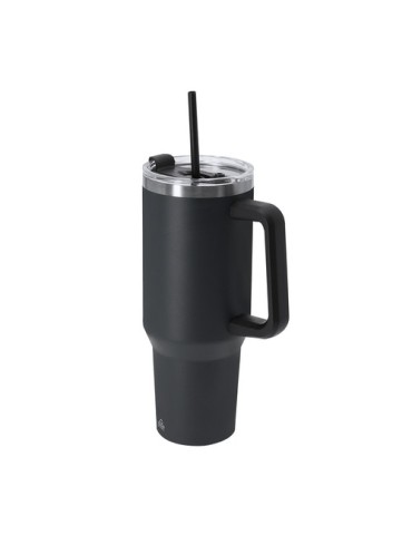 Tasse Thermique Liena Couleurs : blanc Matières : acier inoxydable recyclé cadeau affaires élégant