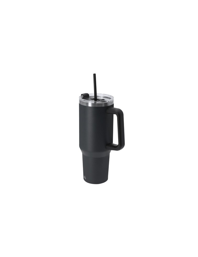 Tasse Thermique Liena Couleurs : blanc Matières : acier inoxydable recyclé cadeau affaires élégant