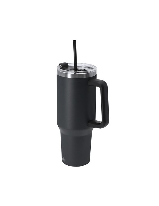 Tasse Thermique Liena Couleurs : blanc Matières : acier inoxydable recyclé cadeau affaires élégant