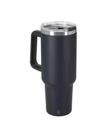 Tasse Thermique Liena Couleurs : blanc Matières : acier inoxydable recyclé goodies publicitaire durable