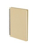 Cahier Planning Mensuel Celik Matières : carton recyclé Couleurs : naturel personnalisable avec votre logo