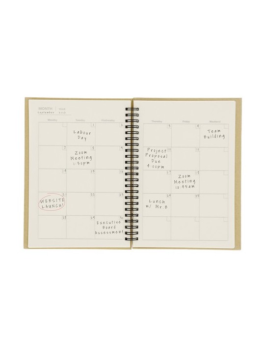 Cahier Planning Mensuel Celik