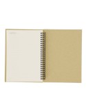 Cahier Planning Mensuel Celik Matières : carton recyclé Couleurs : naturel marquage laser ultra précis