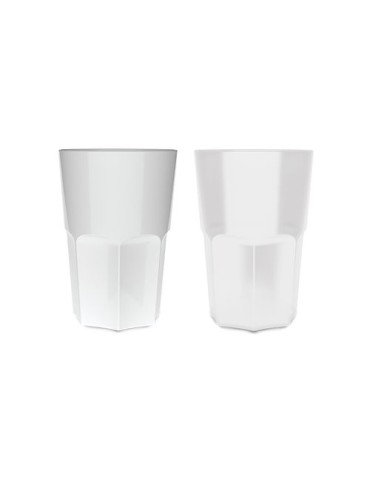 GOBELET EN PLASTIQUE REUTILISABLE PP 40 cI RAS BORD Matières : polypropylène (PP) Couleurs : translucide 2