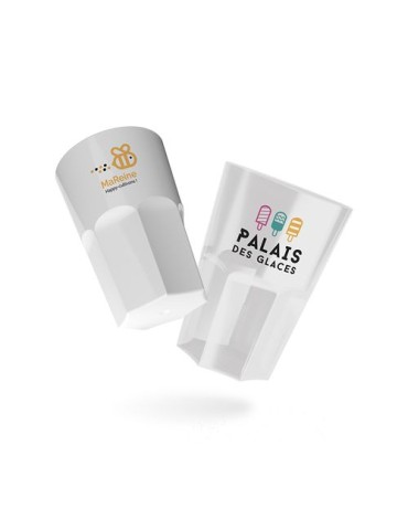 GOBELET EN PLASTIQUE REUTILISABLE PP 40 cI RAS BORD 2