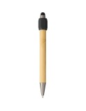 Stylo bille en bambou avec fonction spinner Fenn Matières : bambou Couleurs : noir personnalisable avec votre logo