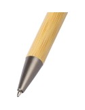Stylo bille en bambou avec fonction spinner Fenn Matières : bambou Couleurs : bleu cobalt personnalisation rapide en France