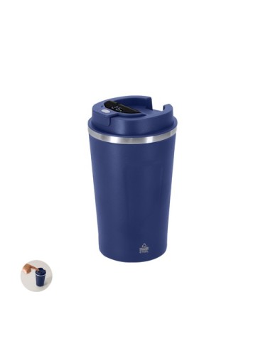 Verre Thermique Molin Couleurs : noir Matières : acier inoxydable recyclé cadeau entreprise pas cher