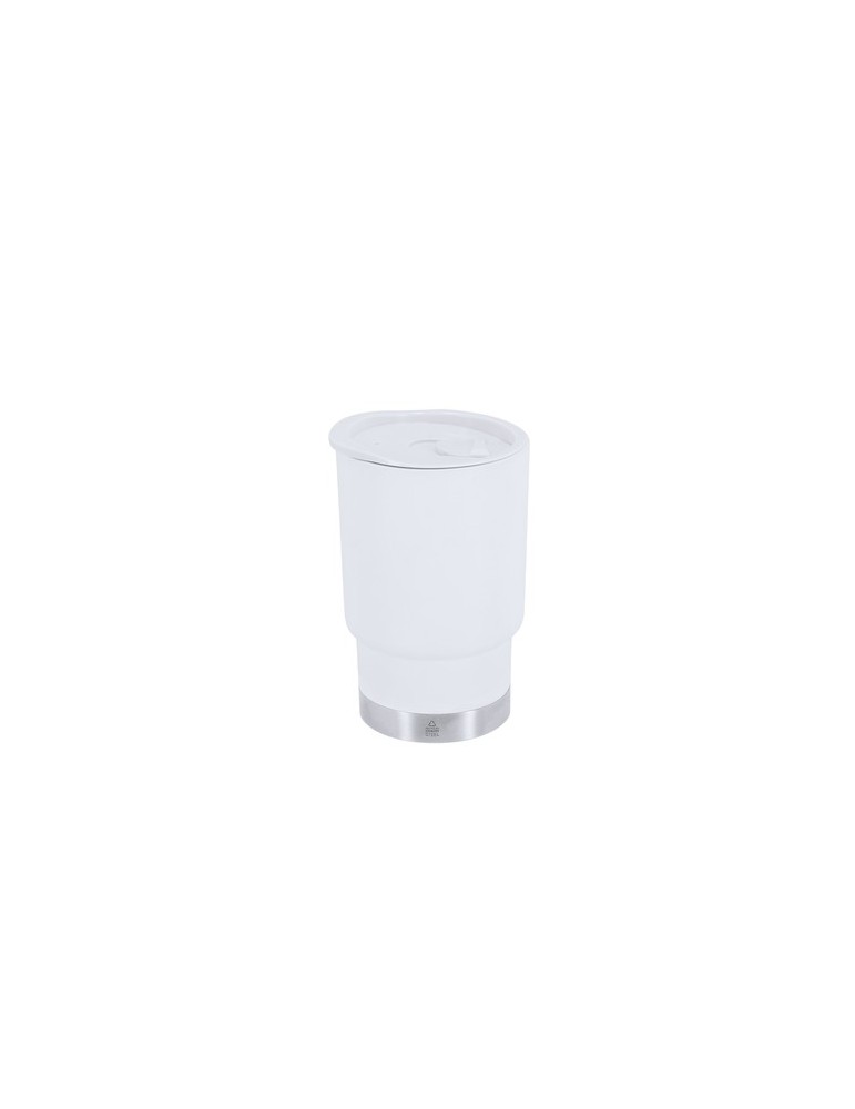 Verre Thermique Clancy Couleurs : blanc Matières : polypropylène (PP) recyclé personnalisable avec votre logo
