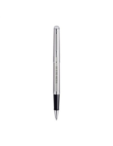 Waterman Hémisphère Stylo roller Argent - encre bleue