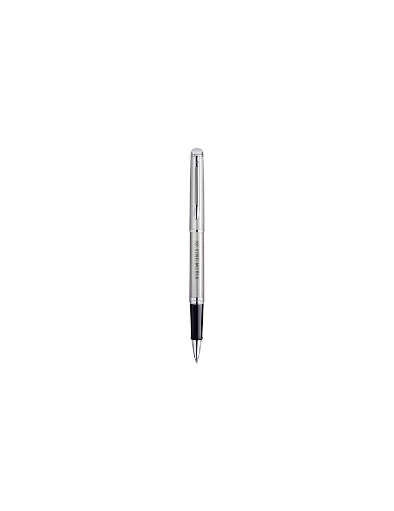 Waterman Hémisphère Stylo roller Argent - encre bleue