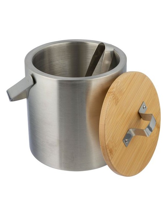 Seau à glace double paroi en acier inoxydable Fenwick