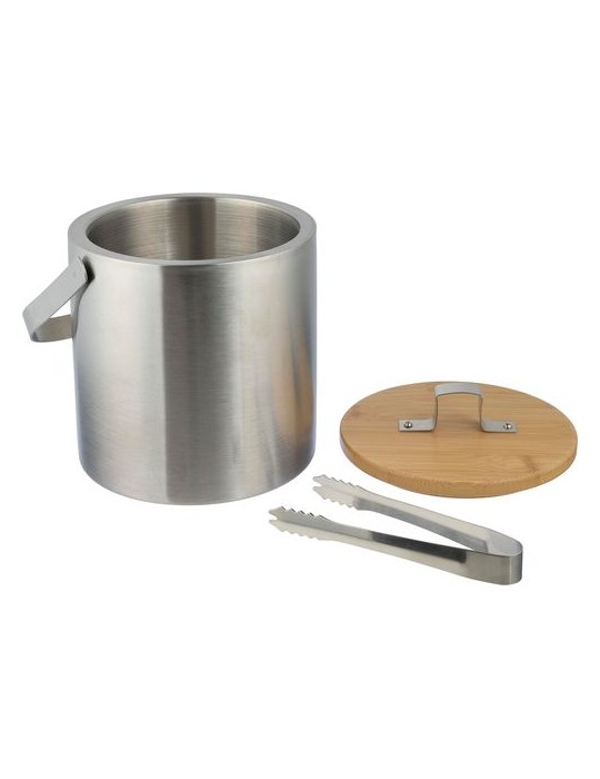 Seau à glace double paroi en acier inoxydable Fenwick