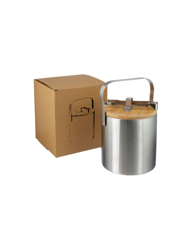 Seau à glace double paroi en acier inoxydable Fenwick