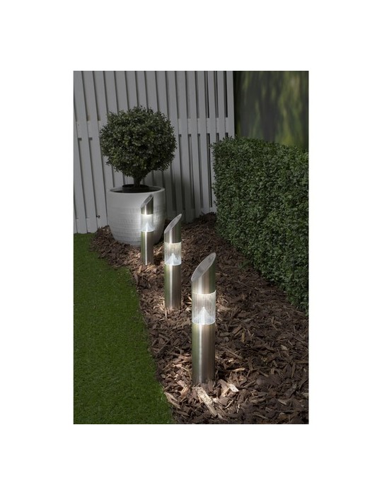 Grundig Solar Stainless Steel Garden LED-Light