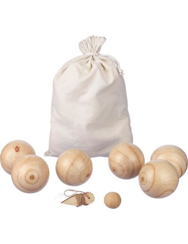 Ensemble de jeu de boules en bois Quillian 2