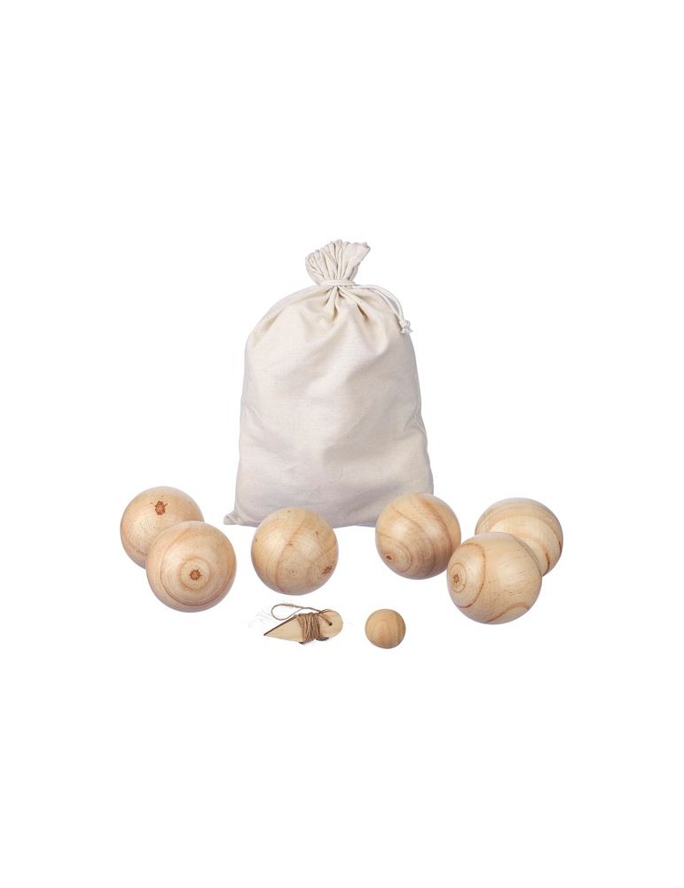 Ensemble de jeu de boules en bois Quillian