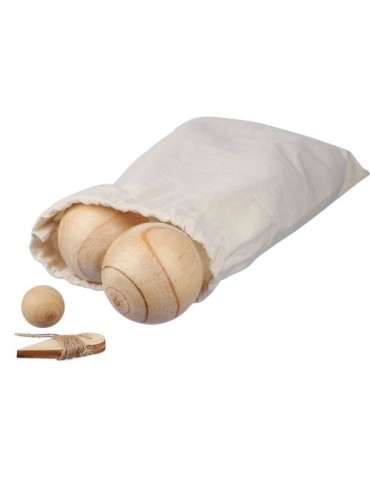 Ensemble de jeu de boules en bois Quillian Matières : bois Couleurs : brun impression haute définition