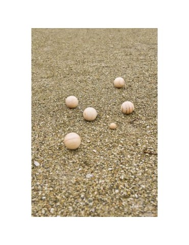 Ensemble de jeu de boules en bois Quillian Matières : bois Couleurs : brun personnalisation rapide en France
