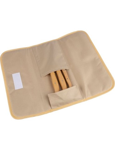 Set de 3 couteaux de service Evelisse Matières : bois Couleurs : brun cadeau entreprise pas cher