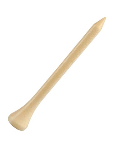 Ensemble de tees de golf en bois Nyssa Matières : bois Couleurs : brun marquage laser ultra précis