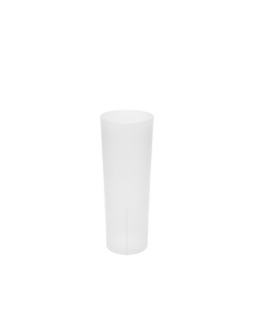 Verre tubo rouge  réutilisable et personnalisable 25cl sans BPA conformément à la réglementation française Matières : polypropyl 2