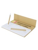 Planificateur Hebdomadaire Isan Matières : carton recyclé Couleurs : naturel personnalisable avec votre logo