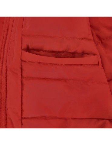Parka Oceanía Matières : polyester Taille textile : XS Couleurs : rouge goodies publicitaire durable
