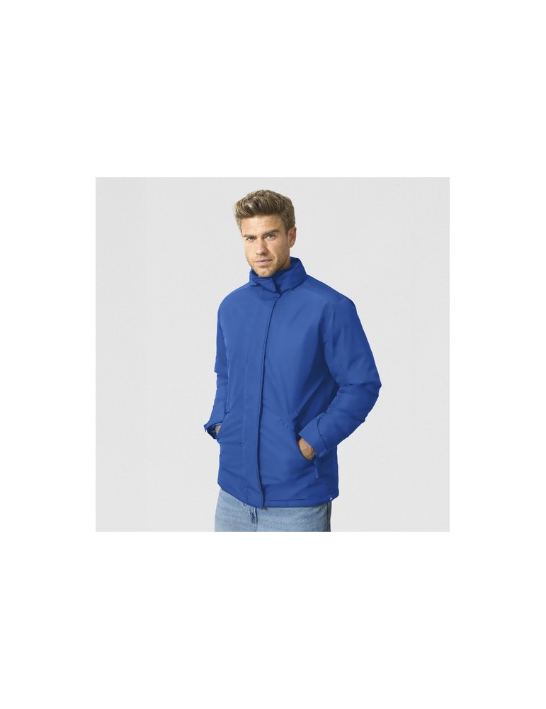 Parka Oceanía Matières : polyester Taille textile : XXL Couleurs : bleu marquage laser ultra précis
