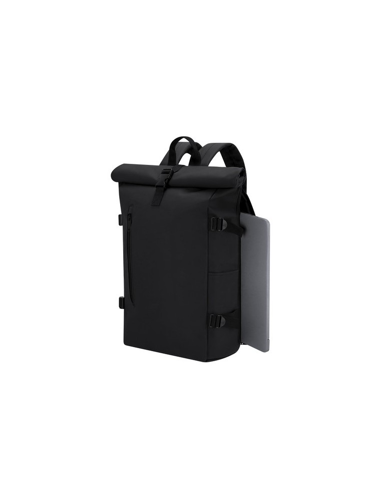 Sac à Dos Hedix Matières : PU Couleurs : bleu marine objet promotionnel éco-responsable