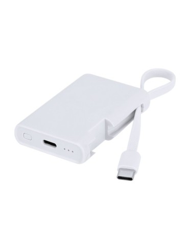 Power Bank Brandin Couleurs : blanc cadeau entreprise pas cher
