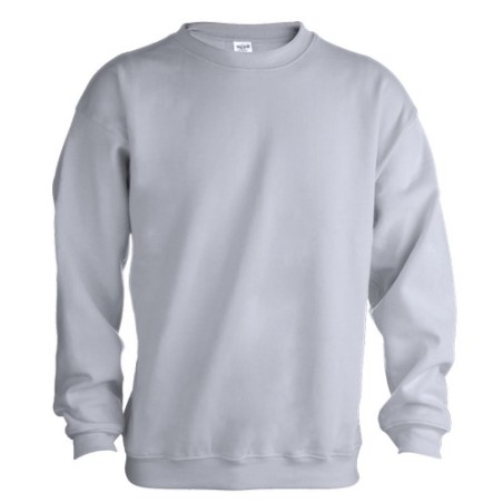 Sweat-Shirt Personnalisé Éco-responsable Confortable Adulte Sendex Matières : coton organique Taille textile : S Couleurs : gris