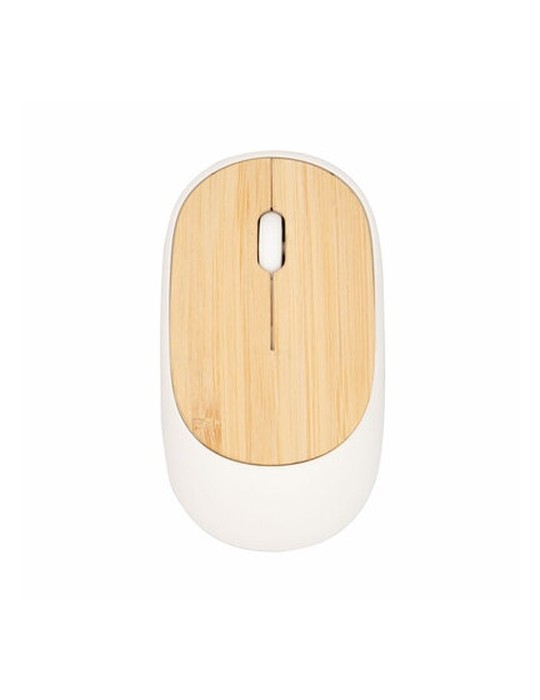 Souris d'ordinateur sans fil, détail bambou | Judith