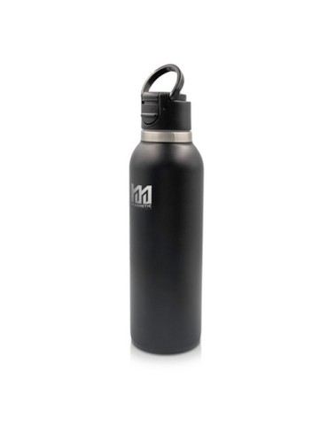 Bouteille isotherme 700 ml Air Gifts | Marcelo Matières : acier inoxydable Couleurs : noir 2