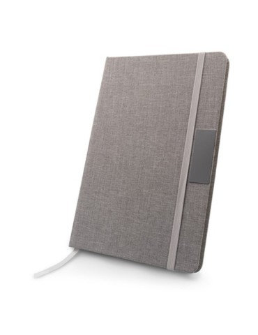 Carnet RPET A5 | Raysha Matières : métal Couleurs : gris 2