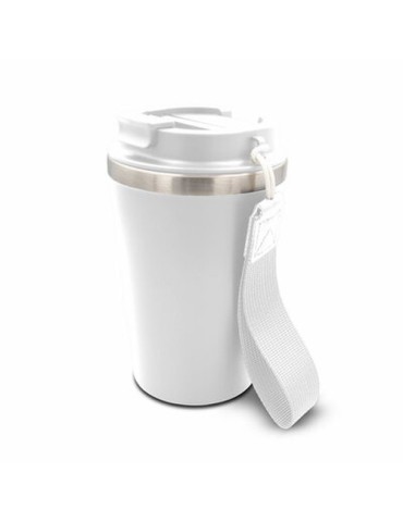 Mug isotherme 350 ml | Nairod Matières : polypropylène (PP) Couleurs : blanc cadeau client original
