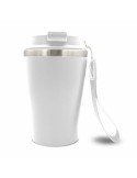 Mug isotherme 350 ml | Nairod Matières : polypropylène (PP) Couleurs : blanc goodies publicitaire événementiel