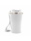Mug isotherme 350 ml | Nairod Matières : polypropylène (PP) Couleurs : blanc objet promotionnel éco-responsable